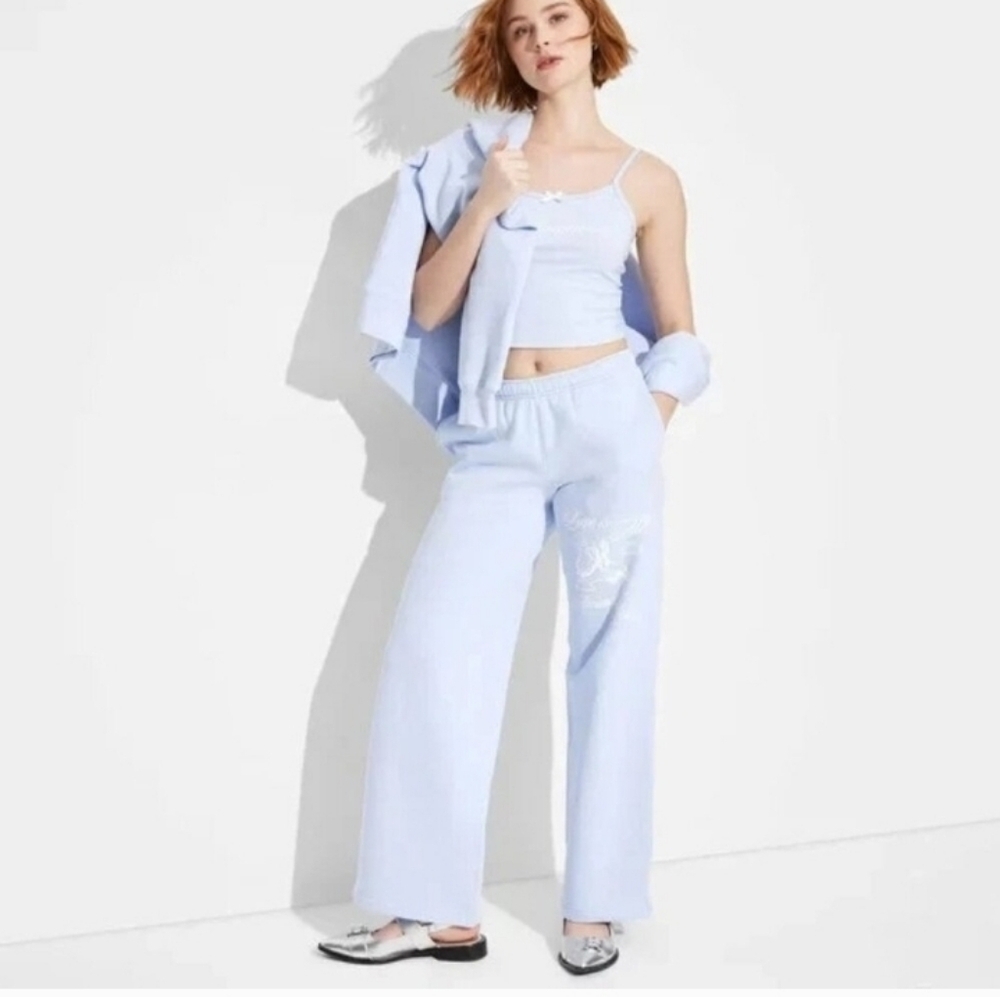 Wild Fable High Rise Straight Leg Sweatpants Women's